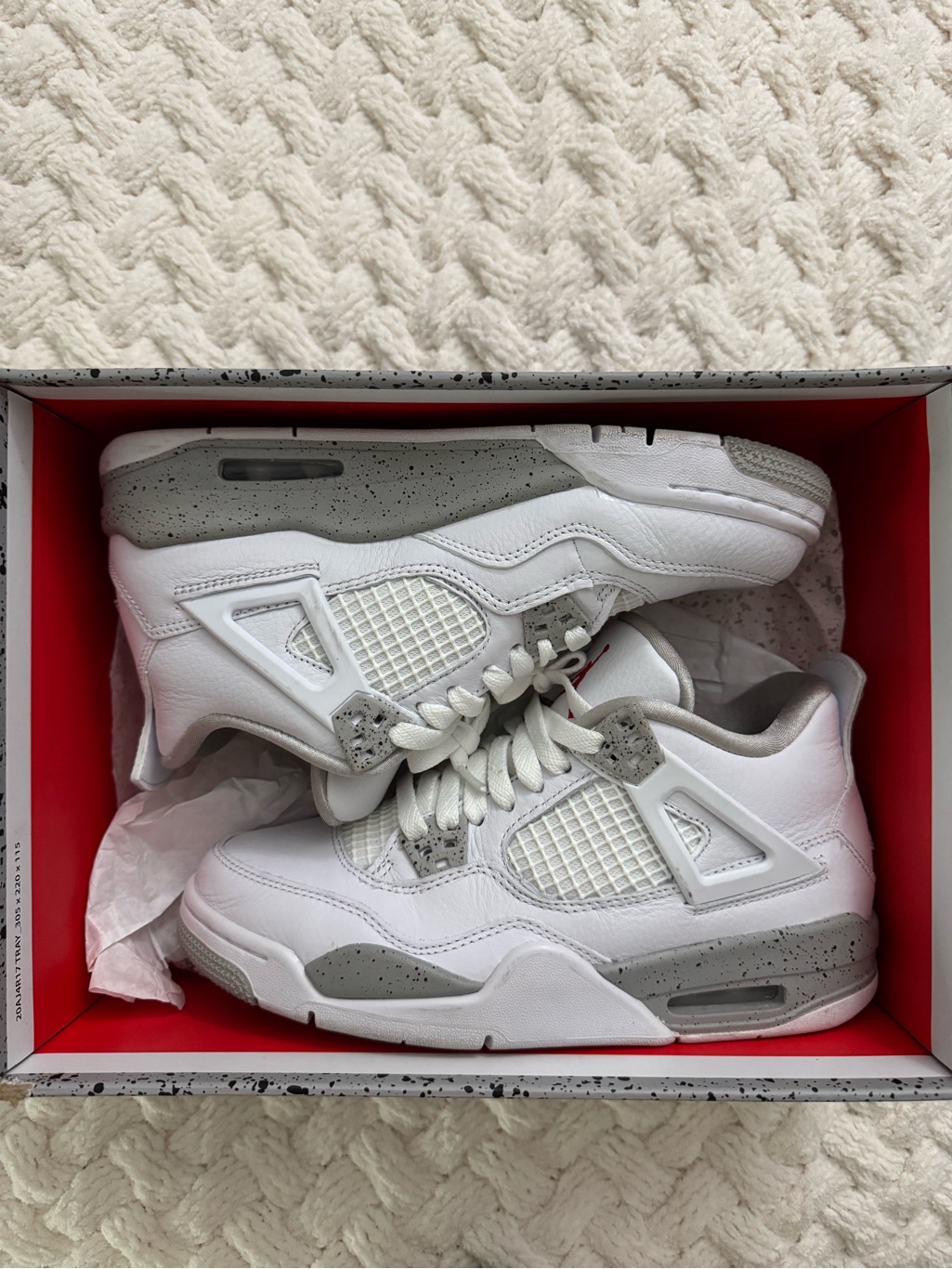 Jordan 4 Retro White Oreo